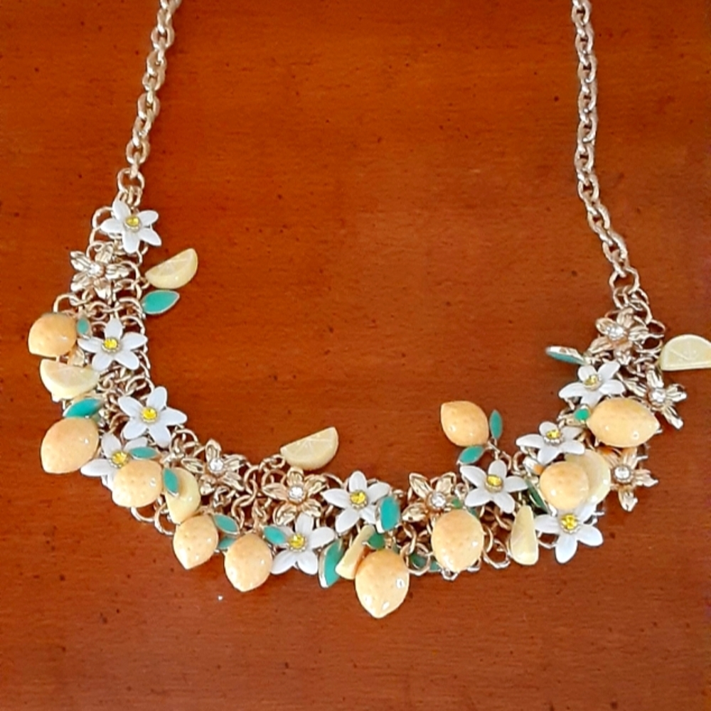Talbots Lemon Necklace
